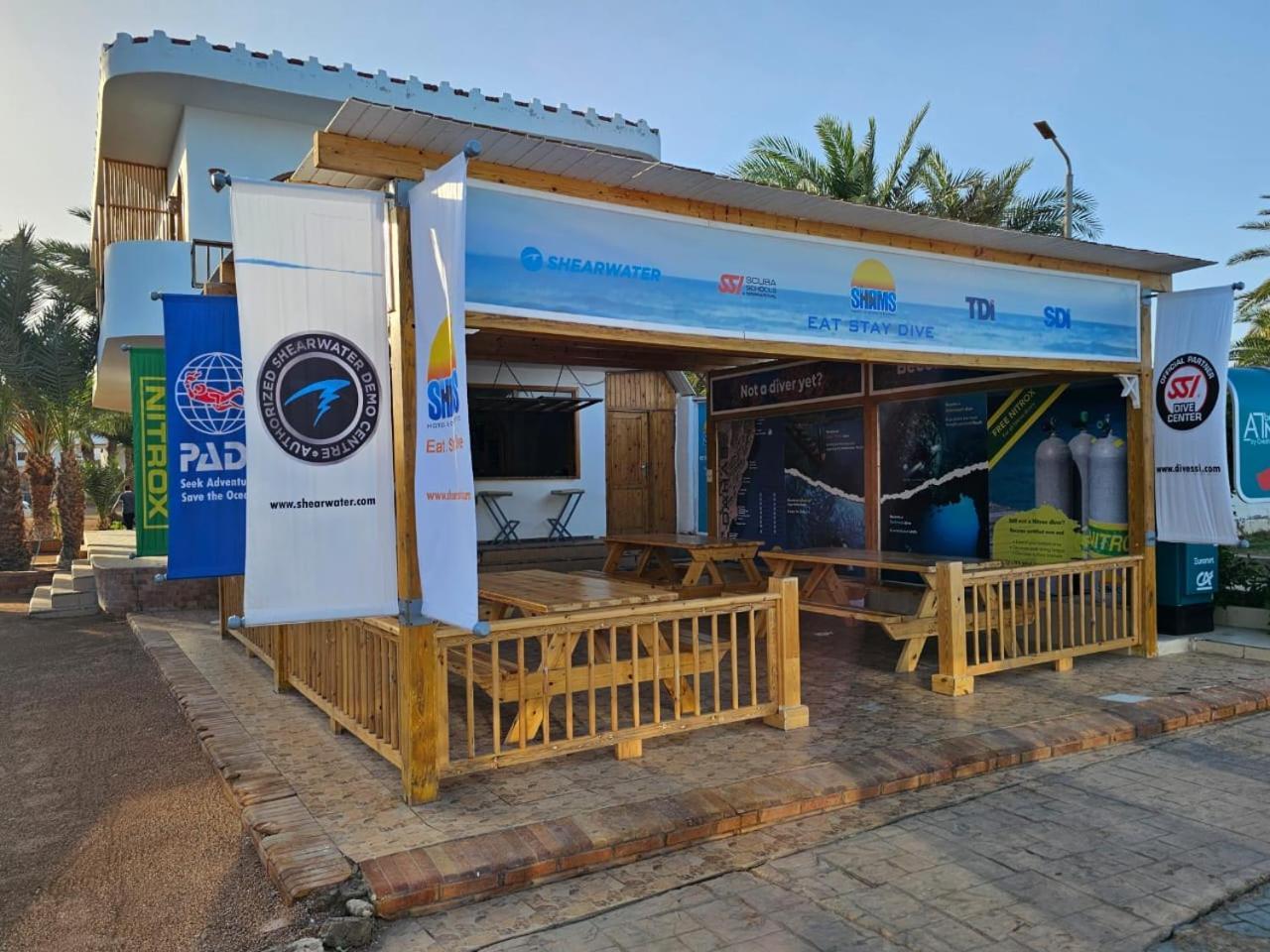 Shams Hotel & Dive Centre Dahab Esterno foto